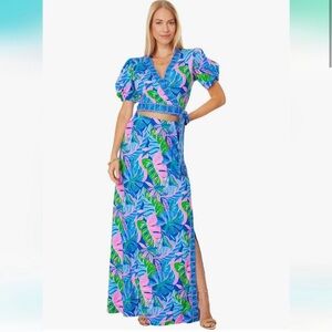 Lilly Pulitzer Sailynn Maxi Dress set